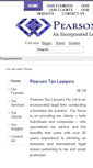 Mobile Screenshot of pearsontaxlawyers.com
